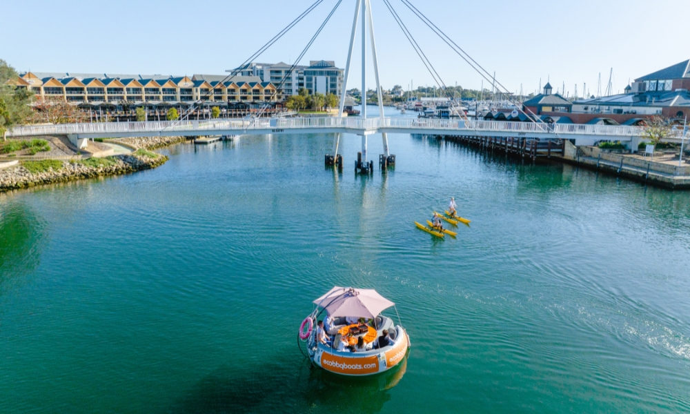 Eco BBQ Boat