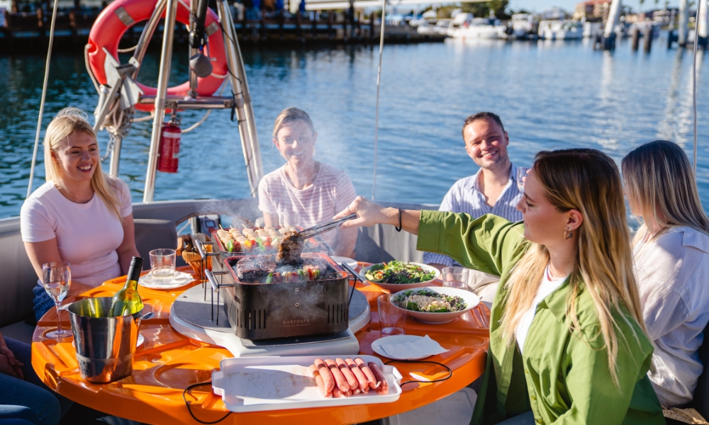 Eco BBQ Boat